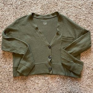 American Eagle Crop Sweater